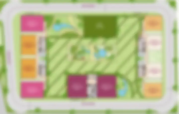 Blurred preview of The Trilight Kokapet master plan